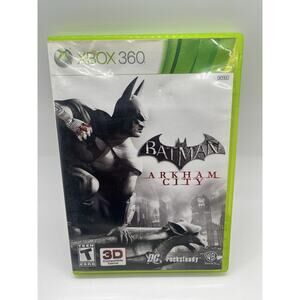 Batman: Arkham City (Microsoft Xbox 360, 2011) CIB Complete w/ Manual - TESTED
